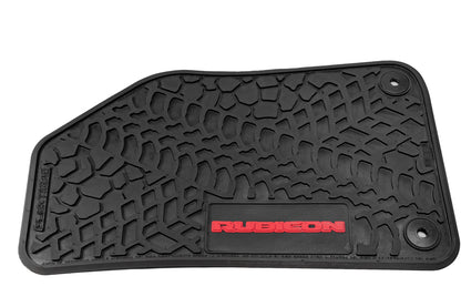 Flex Tread JL/JT用 フロアマット (フロントのみ) | RUBICON ロゴ入り