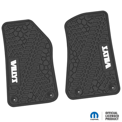 Flex Tread JL/JT用 フロアマット (フロントのみ) | WILLYS ロゴ入り