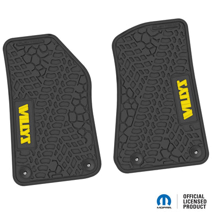 Flex Tread JL/JT用 フロアマット (フロントのみ) | WILLYS ロゴ入り