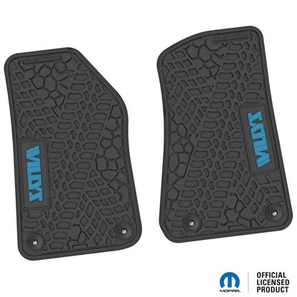Flex Tread JL/JT用 フロアマット (フロントのみ) | WILLYS ロゴ入り