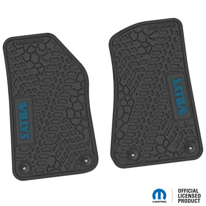 Flex Tread JL/JT用 フロアマット (フロントのみ) | WILLYS ロゴ入り