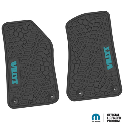 Flex Tread JL/JT用 フロアマット (フロントのみ) | WILLYS ロゴ入り