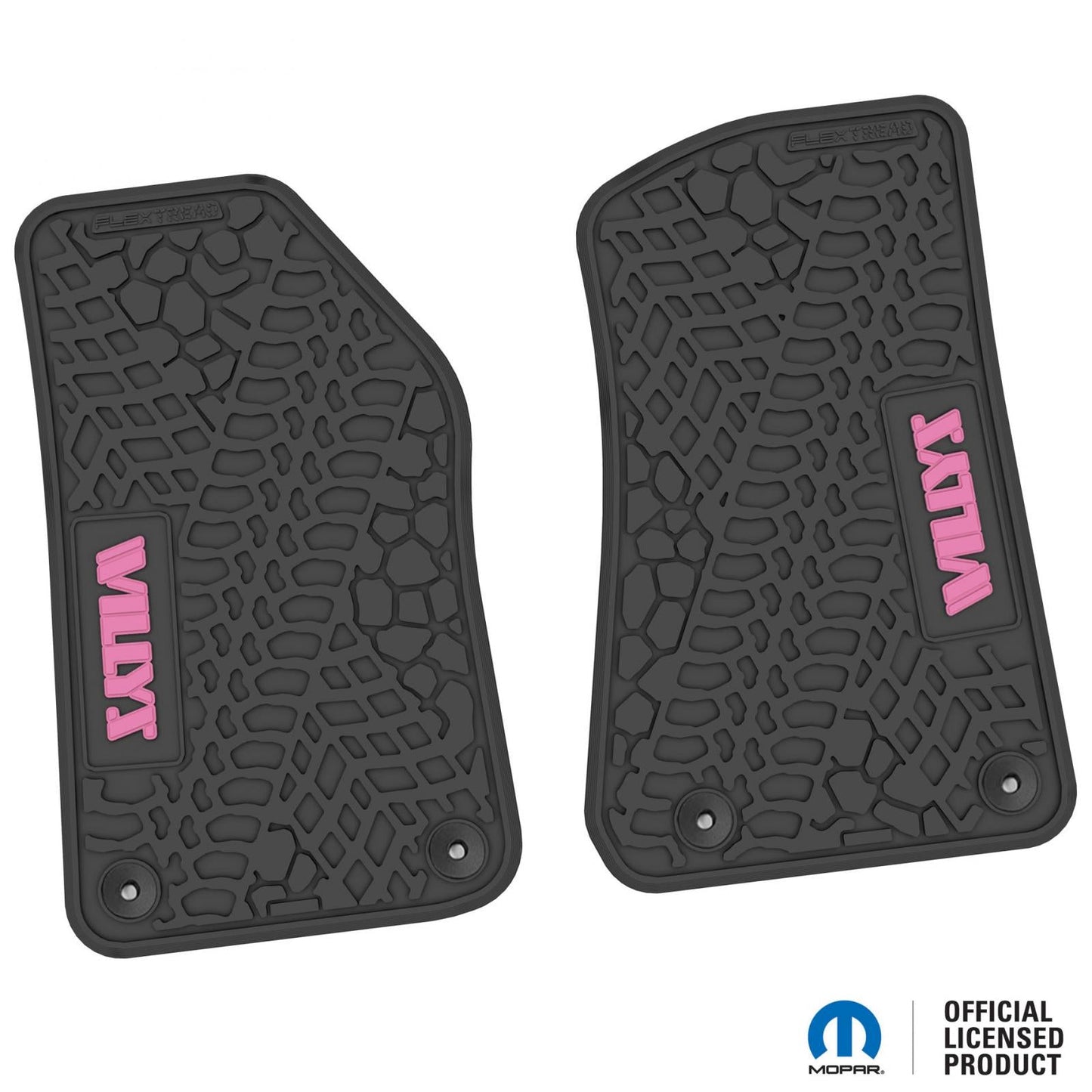 Flex Tread JL/JT用 フロアマット (フロントのみ) | WILLYS ロゴ入り