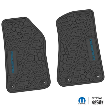Flex Tread JT用 フロアマット (フロントのみ) | Gladiator ロゴ入り