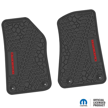 Flex Tread JT用 フロアマット (フロントのみ) | Gladiator ロゴ入り