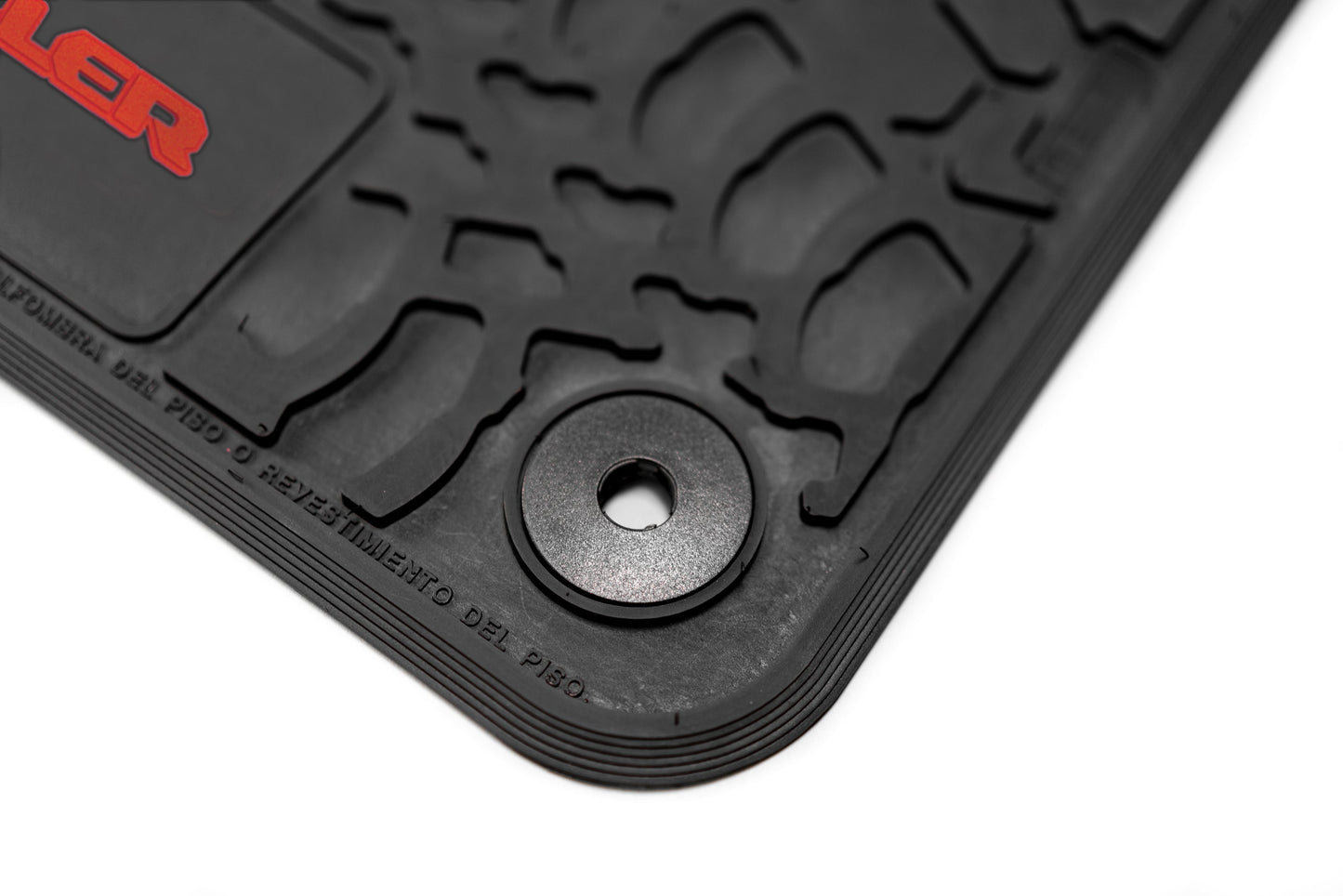 Flex Tread JL用 フロアマット (フロントのみ) | WRANGLER ロゴ入り