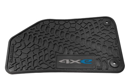 Flex Tread JL 4xe車用 フロアマット (フロントのみ) | 4xe ロゴ入り