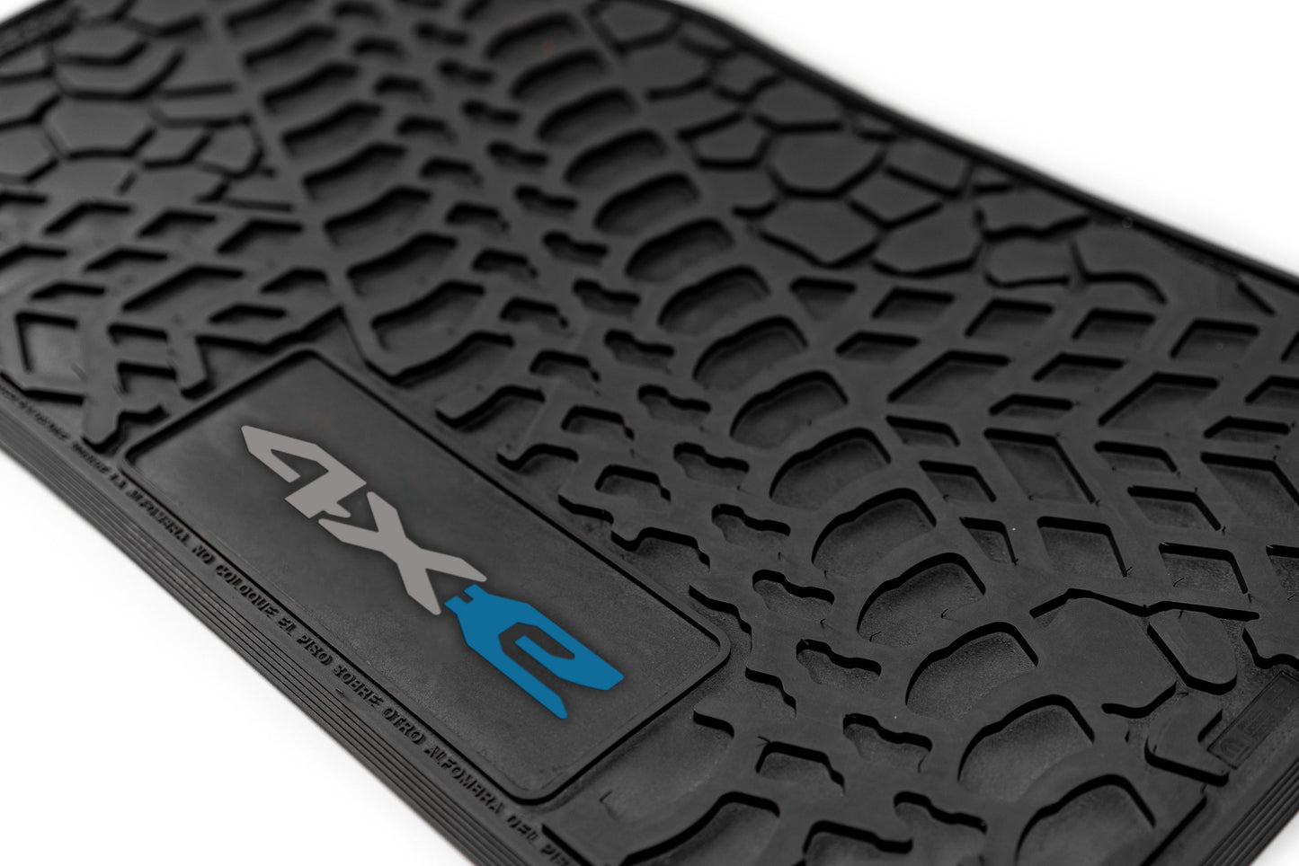 Flex Tread JL 4xe車用 フロアマット (フロントのみ) | 4xe ロゴ入り