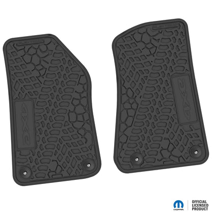 Flex Tread JL 4xe車用 フロアマット (フロントのみ) | 4xe ロゴ入り