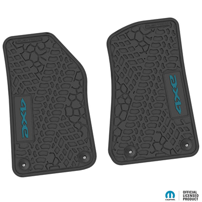 Flex Tread JL 4xe車用 フロアマット (フロントのみ) | 4xe ロゴ入り