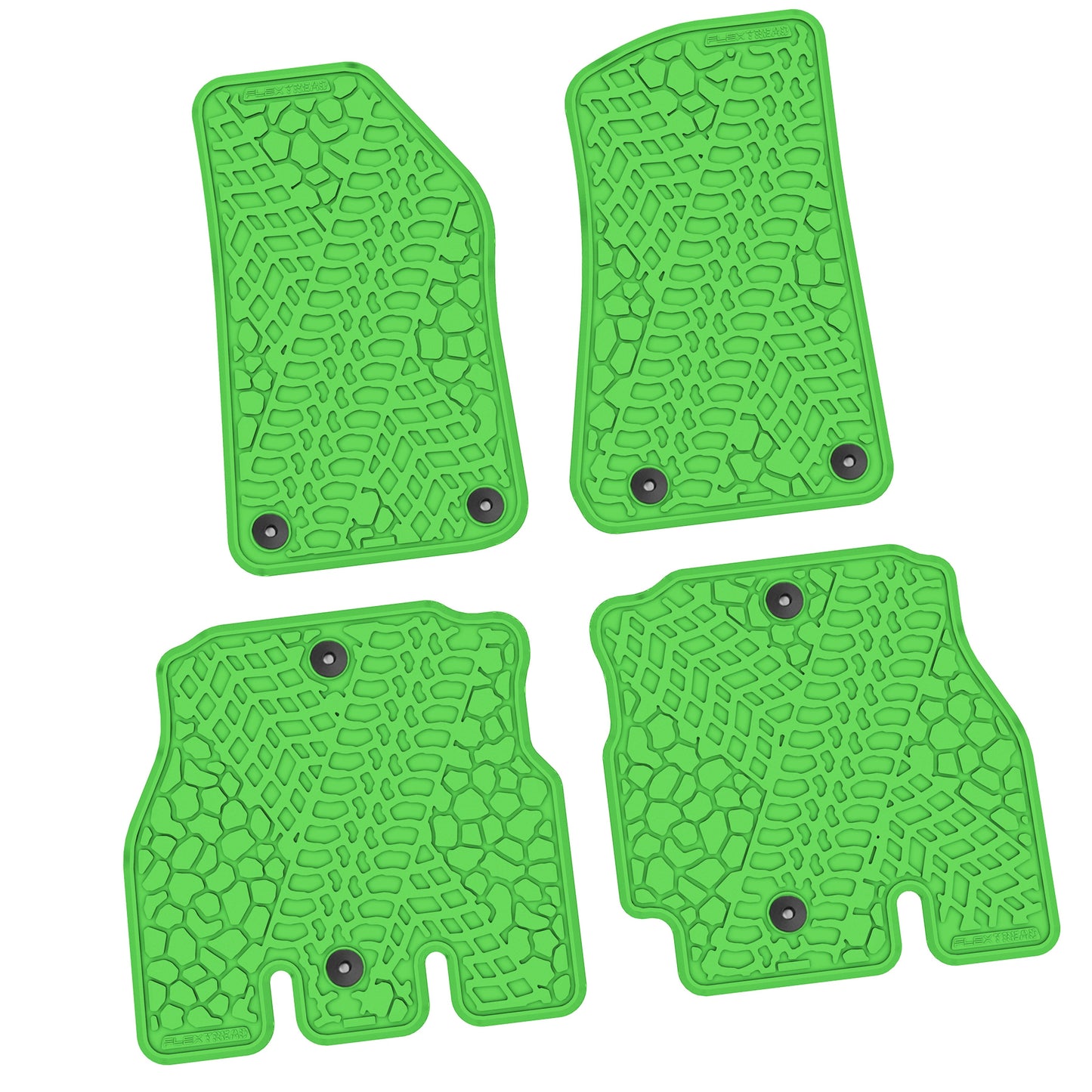 Flex Tread JL用 フロアマット (フロント&リア) | ロゴなし