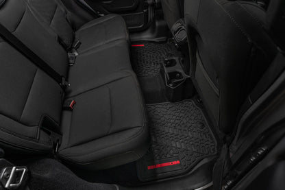 Flex Tread JL用 フロアマット (フロント&リア) | RUBICON ロゴ入り