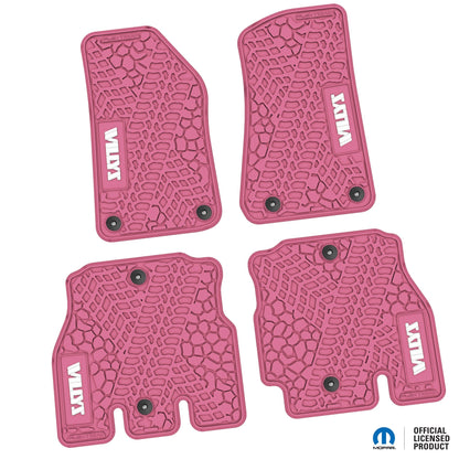 Flex Tread JL用 フロアマット (フロント&リア) | WILLYS ロゴ入り