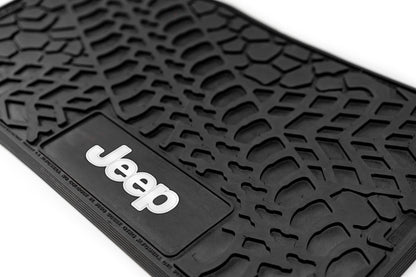 Flex Tread JT用 フロアマット (フロント&リア) | Jeep ロゴ入り