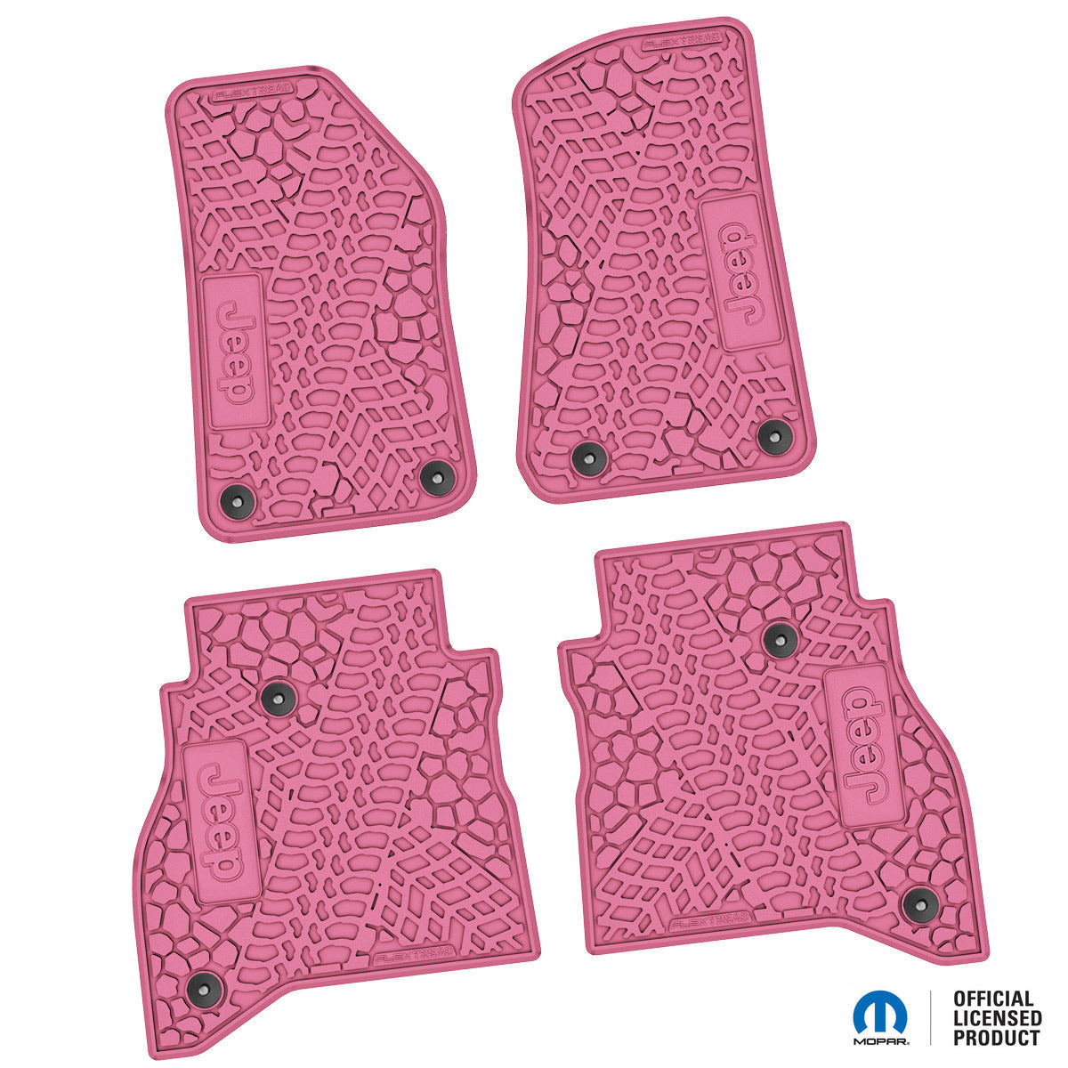 Flex Tread JT用 フロアマット (フロント&リア) | Jeep ロゴ入り