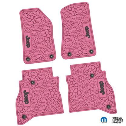 Flex Tread JT用 フロアマット (フロント&リア) | Jeep ロゴ入り