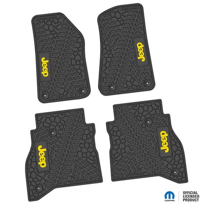 Flex Tread JT用 フロアマット (フロント&リア) | Jeep ロゴ入り