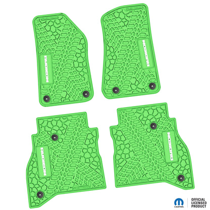 Flex Tread JT用 フロアマット (フロント&リア) | RUBICON ロゴ入り