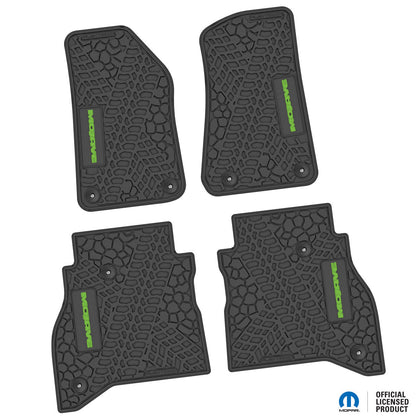 Flex Tread JT専用 フロアマット (フロント&リア) | MOJAVE ロゴ入り