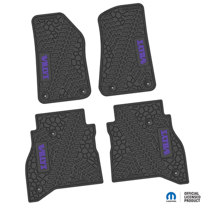 Flex Tread JT用 フロアマット (フロント&リア) | WILLYS ロゴ入り