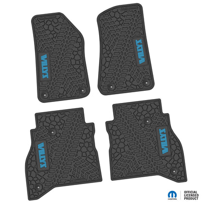 Flex Tread JT用 フロアマット (フロント&リア) | WILLYS ロゴ入り
