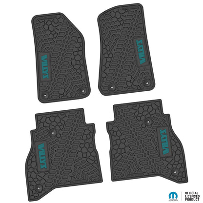 Flex Tread JT用 フロアマット (フロント&リア) | WILLYS ロゴ入り