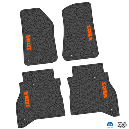 Flex Tread JT用 フロアマット (フロント&リア) | WILLYS ロゴ入り