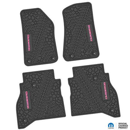 Flex Tread JT用 フロアマット (フロント&リア) | Gladiator ロゴ入り