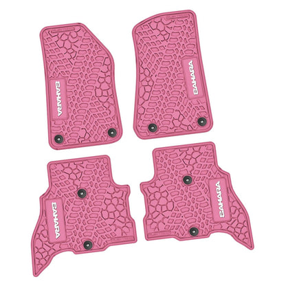 Flex Tread JL用 フロアマット (フロント&リア) | SAHARA ロゴ入り