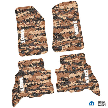 Flex Tread JL用 フロアマット (フロント&リア) | WILLYS ロゴ入り