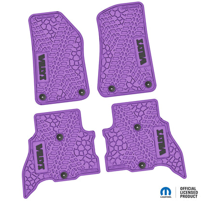 Flex Tread JL用 フロアマット (フロント&リア) | WILLYS ロゴ入り