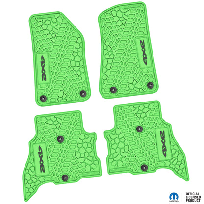 Flex Tread JL 4xe専用 フロアマット (フロント&リア) | 4xe ロゴ入り