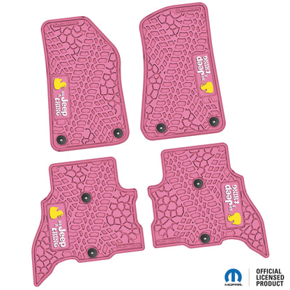 Flex Tread JL用 フロアマット (フロント&リア) | It's a JEEP Thing ロゴ入り