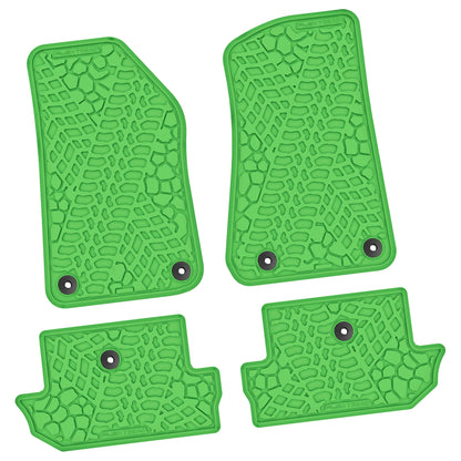 Flex Tread JL用 フロアマット (フロント&リア) | ロゴなし