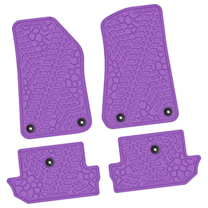 Flex Tread JL用 フロアマット (フロント&リア) | ロゴなし