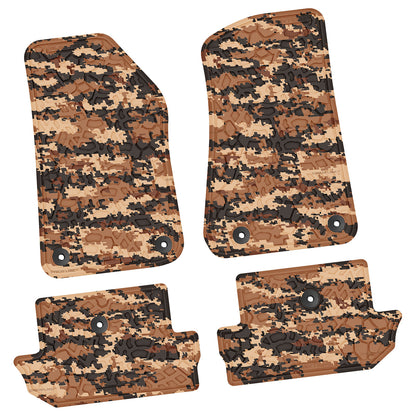 Flex Tread JL用 フロアマット (フロント&リア) | ロゴなし