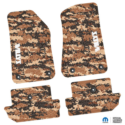 Flex Tread JL用 フロアマット (フロント&リア) | WILLYS ロゴ入り