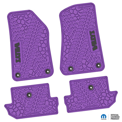 Flex Tread JL用 フロアマット (フロント&リア) | WILLYS ロゴ入り