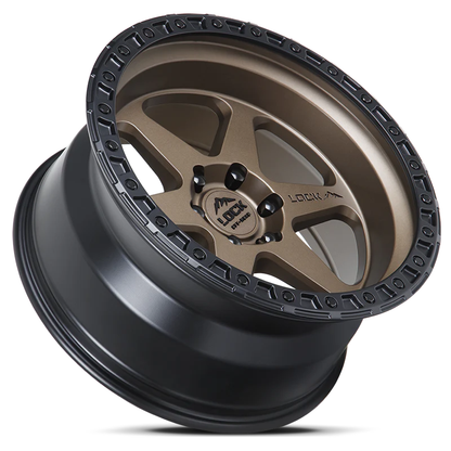 Lock Off Road Wheels ロックオフロード ホイール OLYMPUS | Matte Desert Bronze w/ Matte Black Ring