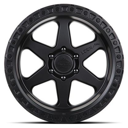 Lock Off Road Wheels ロックオフロード ホイール OLYMPUS | Matte Black w/ Matte Black Ring