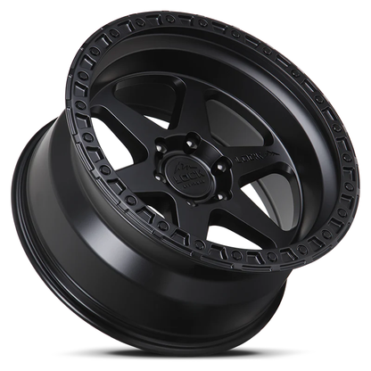 Lock Off Road Wheels ロックオフロード ホイール OLYMPUS | Matte Black w/ Matte Black Ring