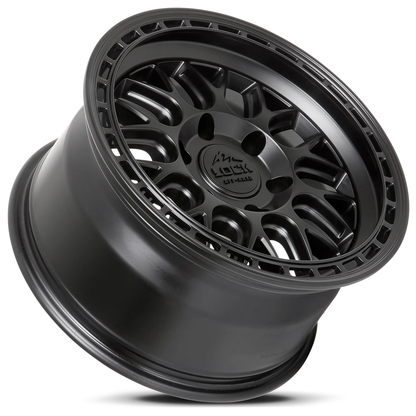 Lock Off Road Wheels ロックオフロード ホイール ONYX | Matte Black w/ Matte Black Ring