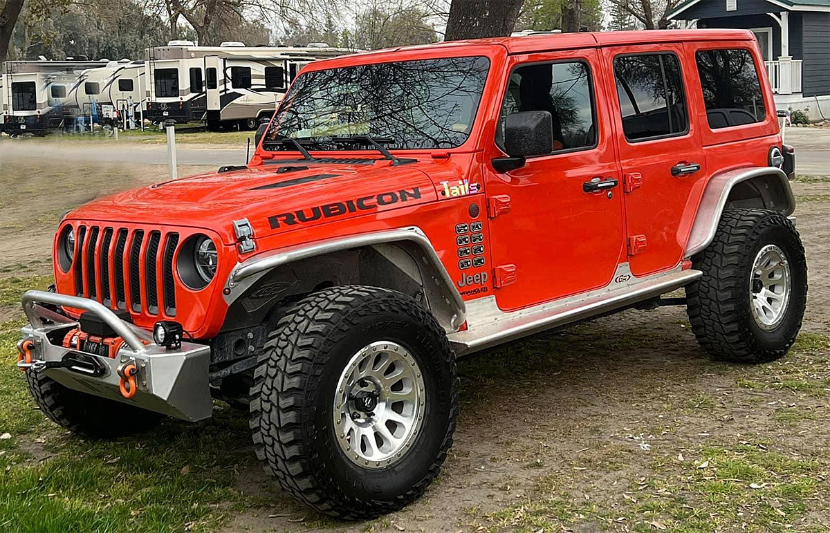 GenRight Off Road フロント＆リア アルミフェンダーセット (JL