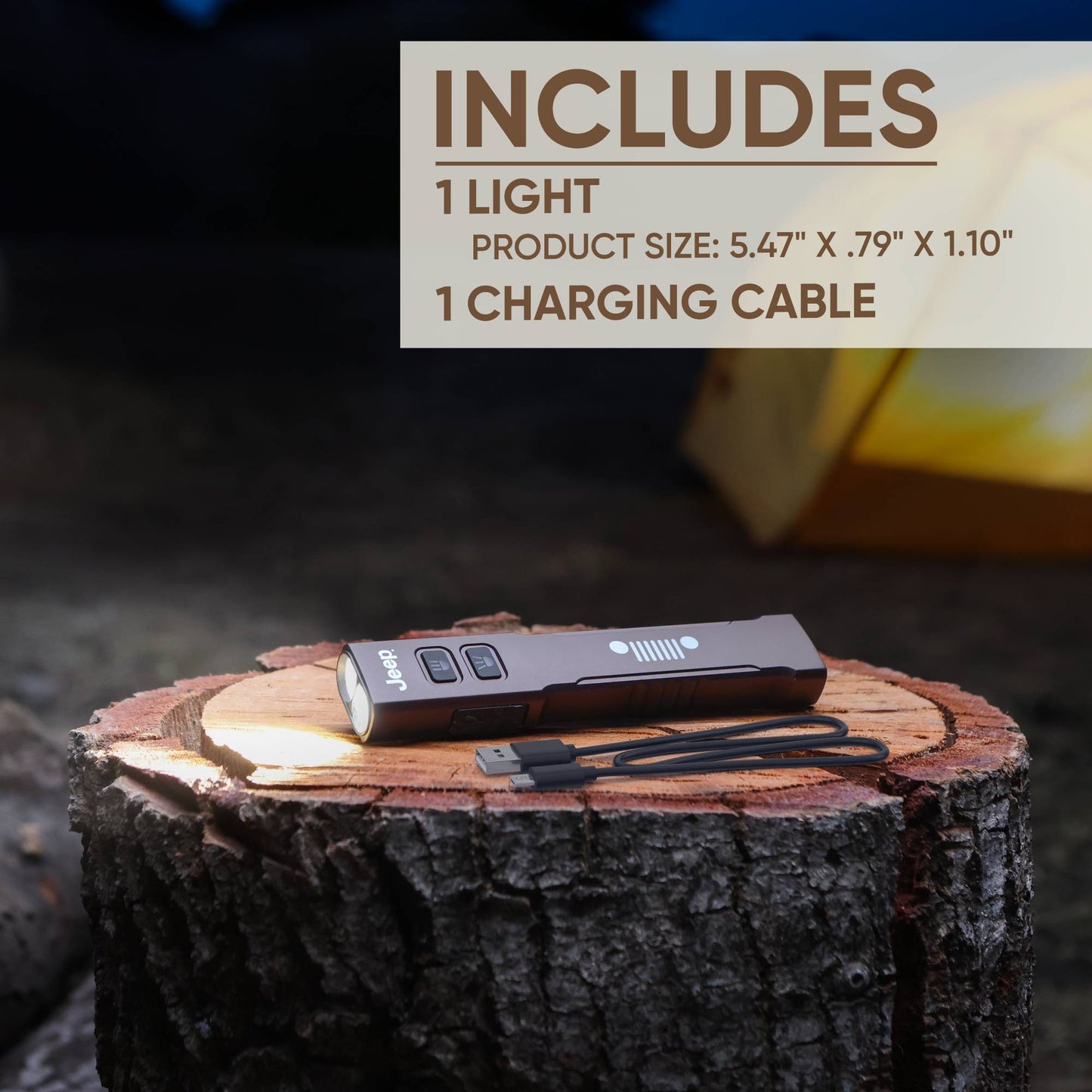 Jeep × Energizer スリーク メタルフラッシュライト