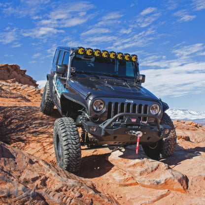 KC HiLiTES Jeep専用 Gravity Pro6 LEDライトバー システム (JL・JT・392・Mojave・4xe・JK・TJ)