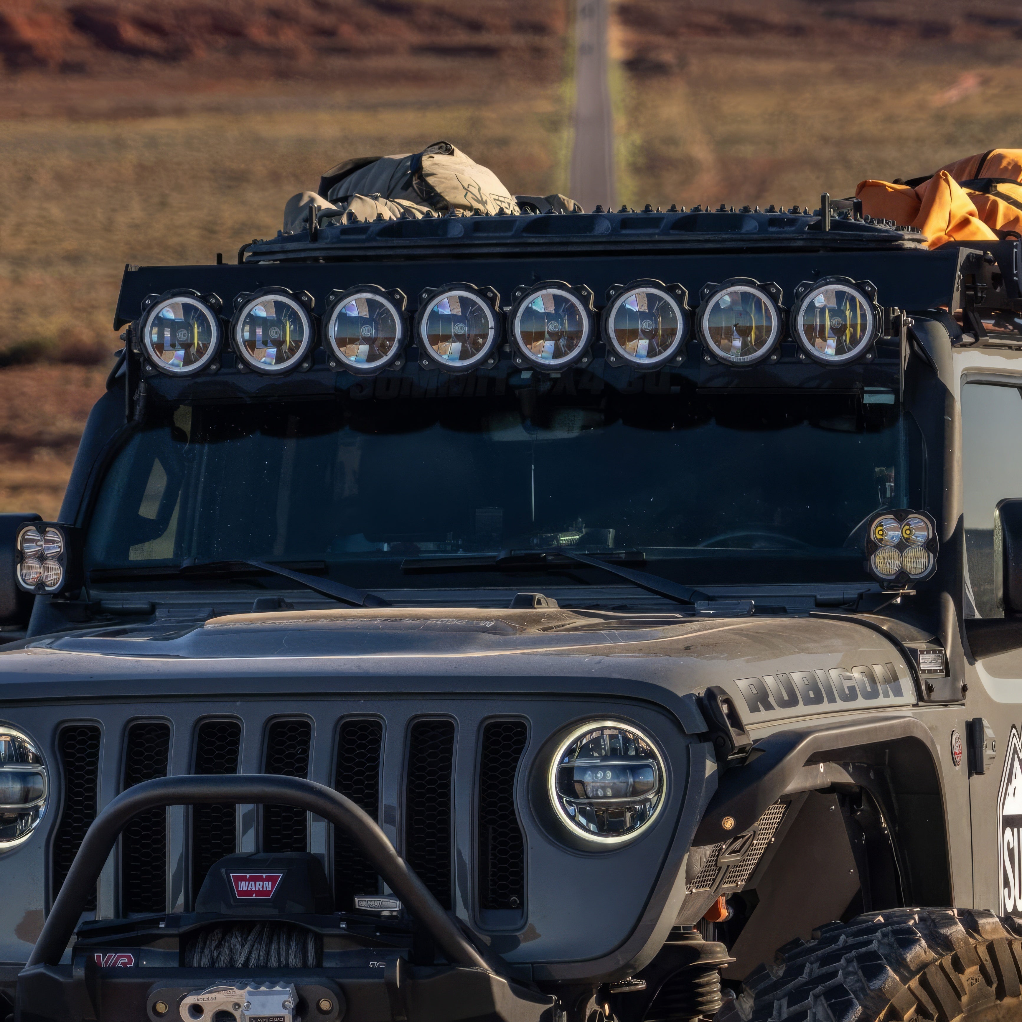 KC HiLiTES Jeep専用 Gravity Pro6 LEDライトバー システム (JL・JT