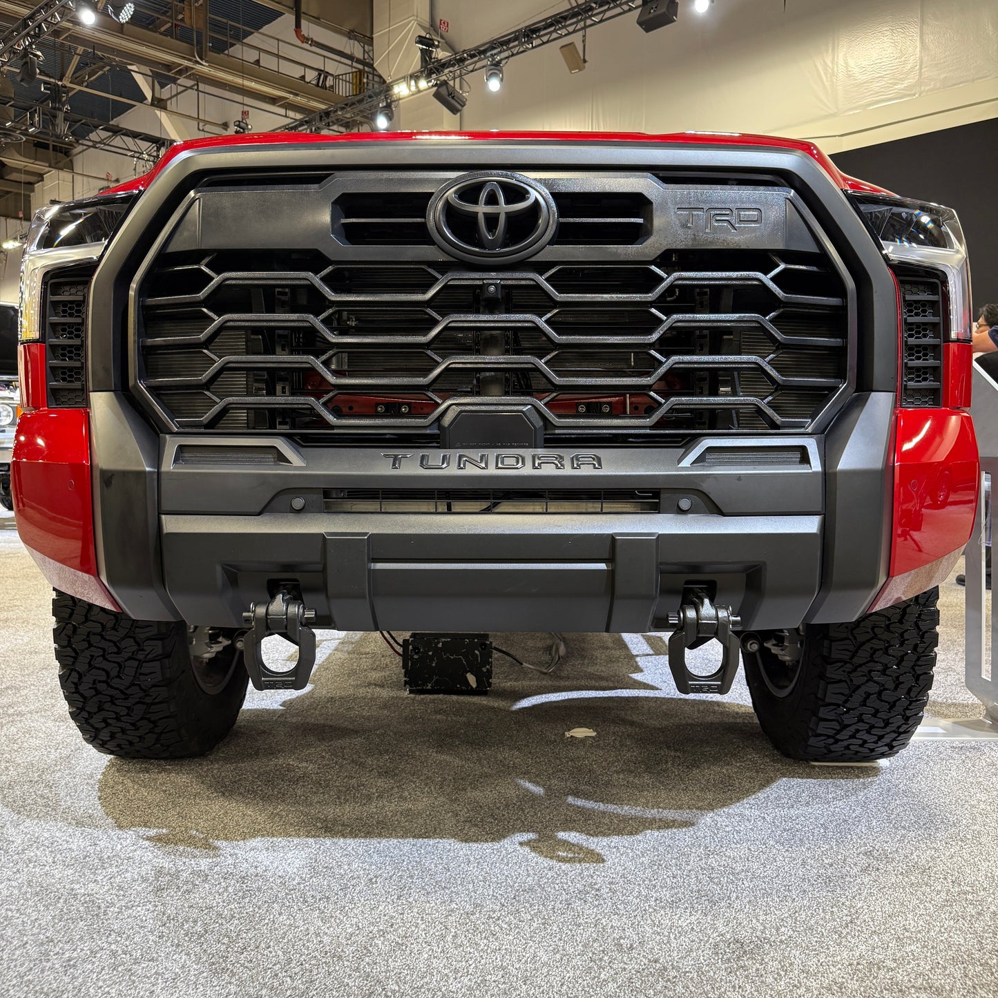 US TOYOTA 純正 フロントトゥフック 牽引フック (3rd タンドラ)