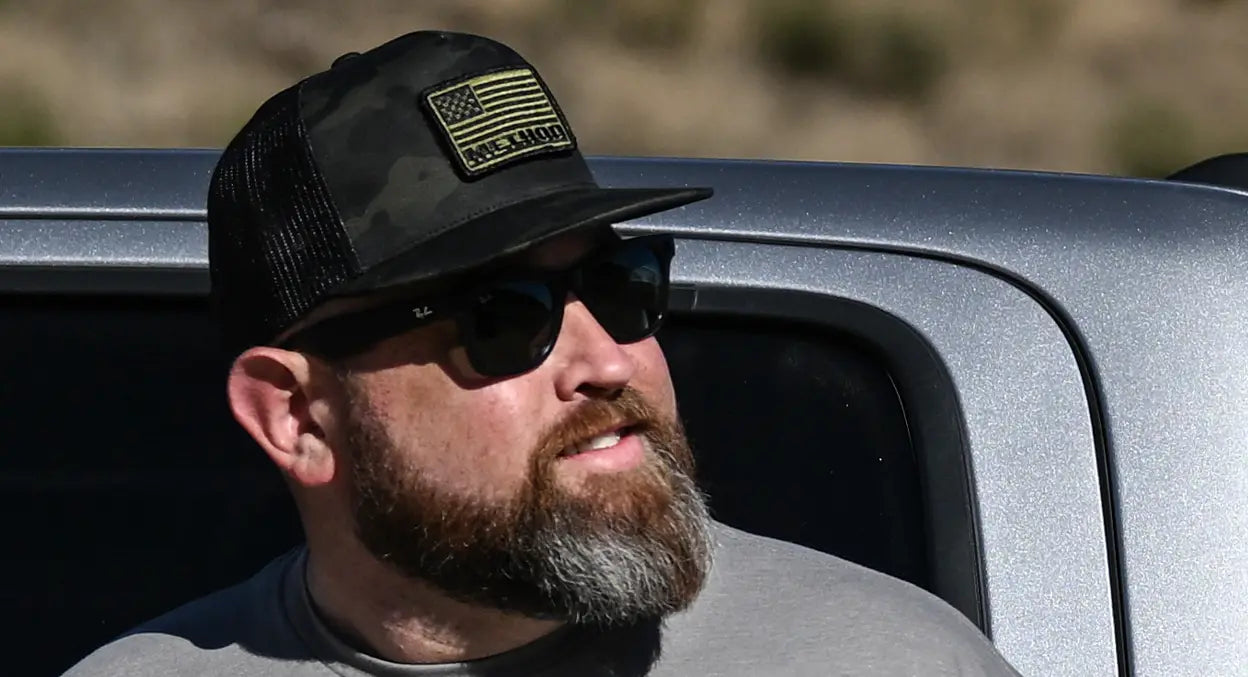 Method メソッド Flag Velcro Patch Flatbill Trucker Snapback Black Multicam