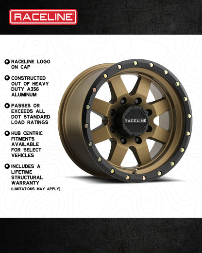 Raceline Wheels レースライン ホイール 935BZ Defender | Bronze