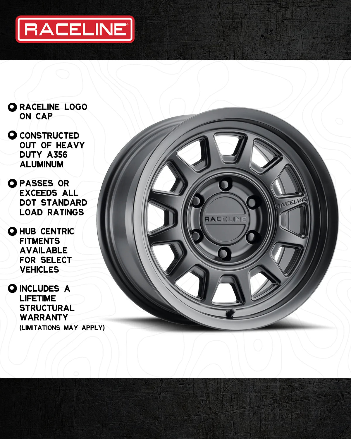 Raceline Wheels レースライン ホイール 952B AERO HD | SATIN BLACK